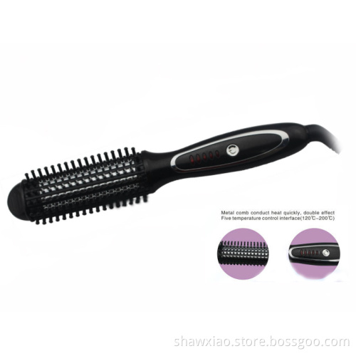 heating hair brush iron